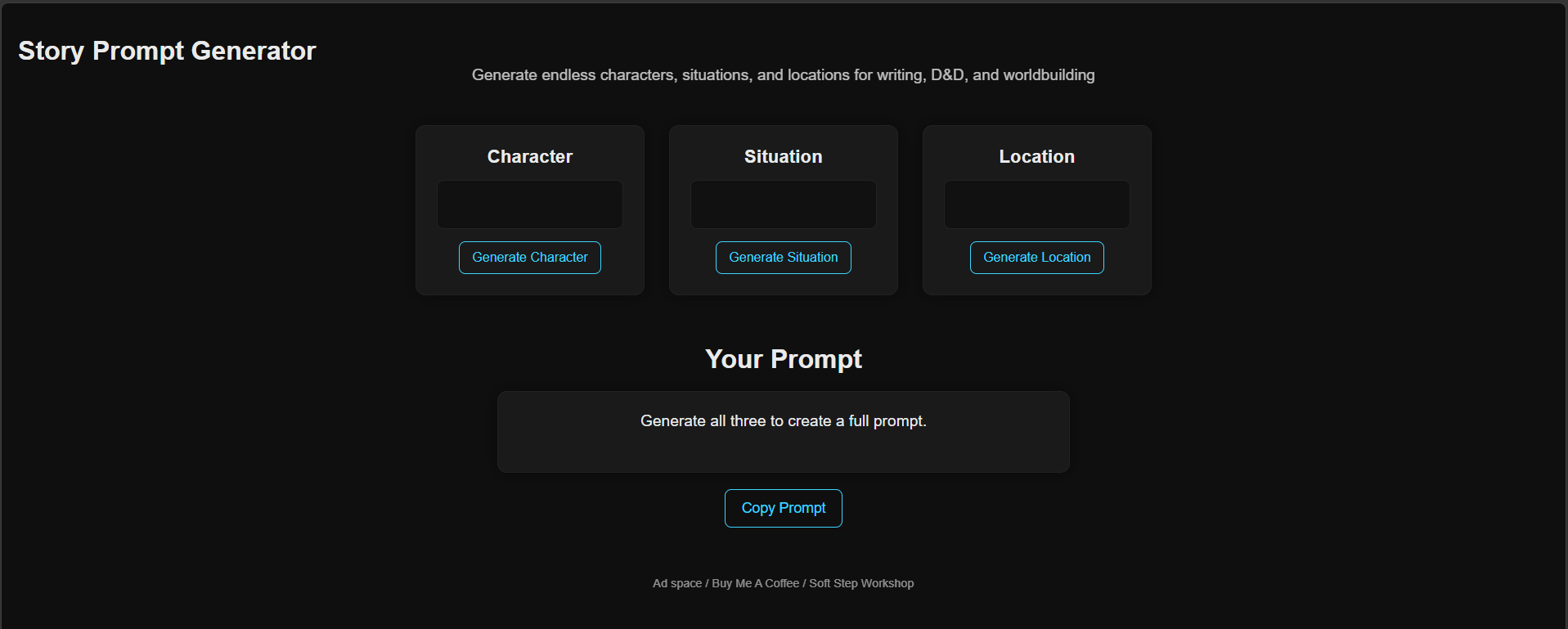 Random Generator Website